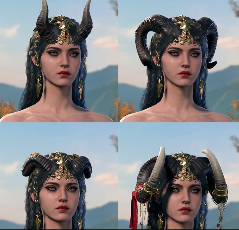 《博德之門3》女性古風異域發型MOD