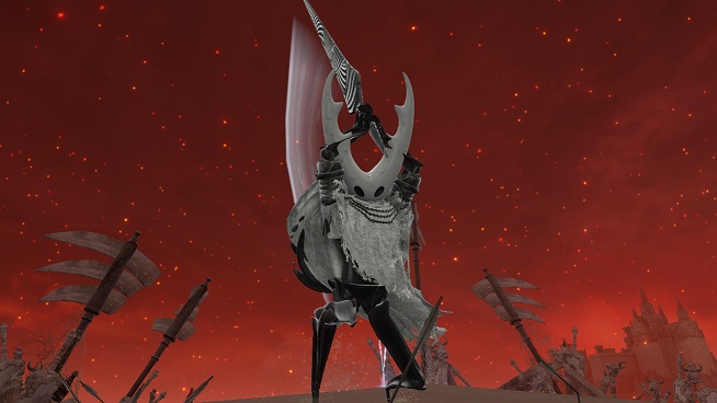 《艾爾登法環》空洞騎士純粹容器替換黑夜騎兵套裝MOD