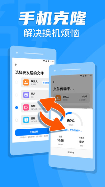 同步手機克隆