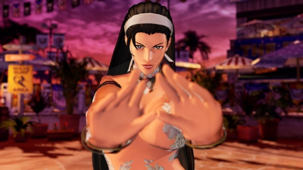 《拳皇15》神樂千鶴女神風格清涼套裝MOD
