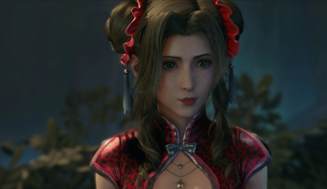 《最終幻想7：重制版》愛麗絲喜慶紅旗袍MOD