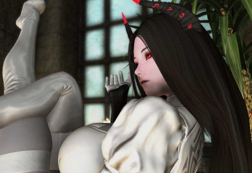 《上古卷軸5：天際重制版》性感女魅魔面部預(yù)設(shè)MOD