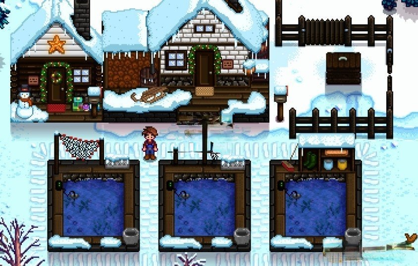 《星露谷物語》季節性農場建筑大修MOD