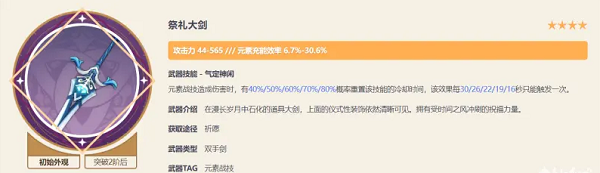 《原神》多莉武器選擇推薦
