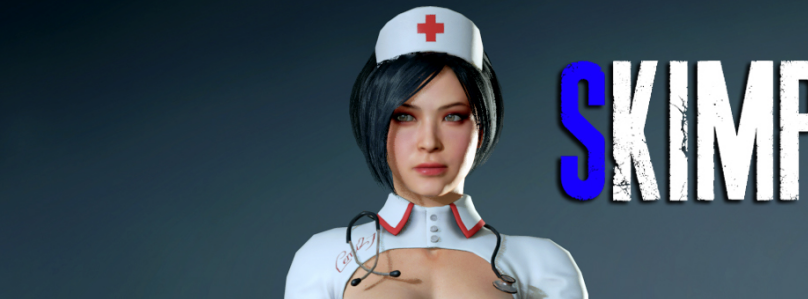 《生化危機2：重制版》克萊爾艾達性感桃心護士無短裙MOD