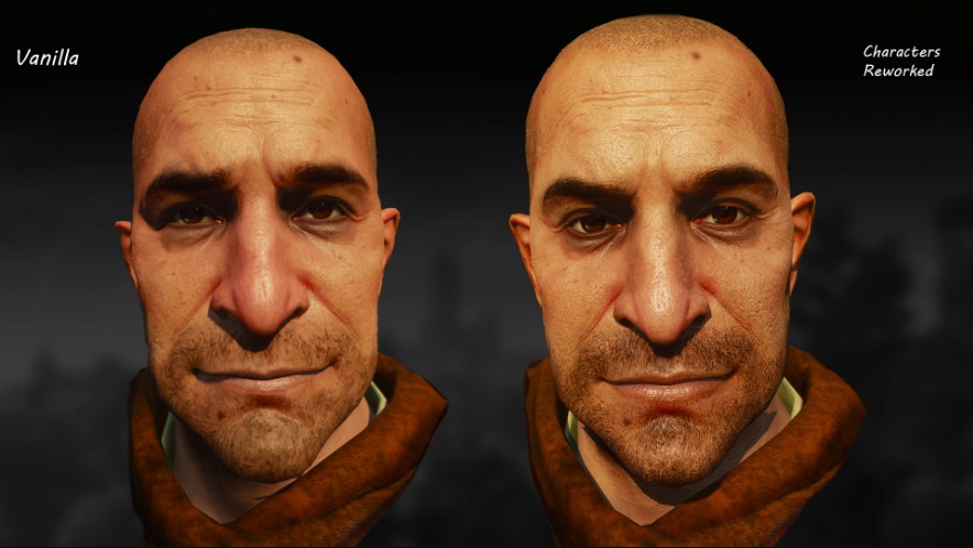 《巫師3次世代版》主要NPC高清重制MOD