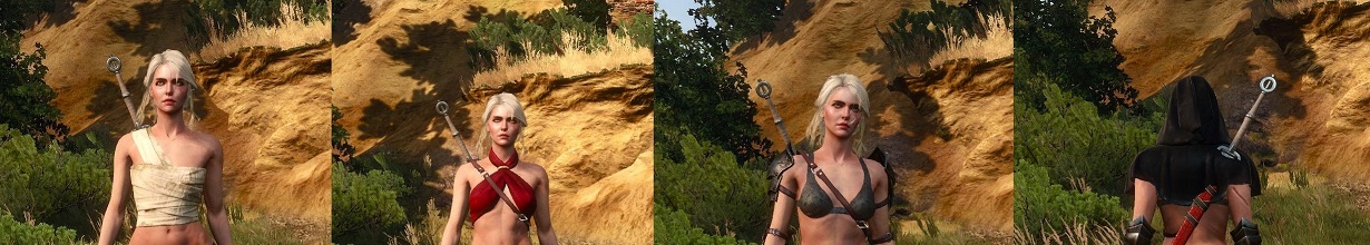 《巫師3次世代版》希里更放浪的服裝MOD