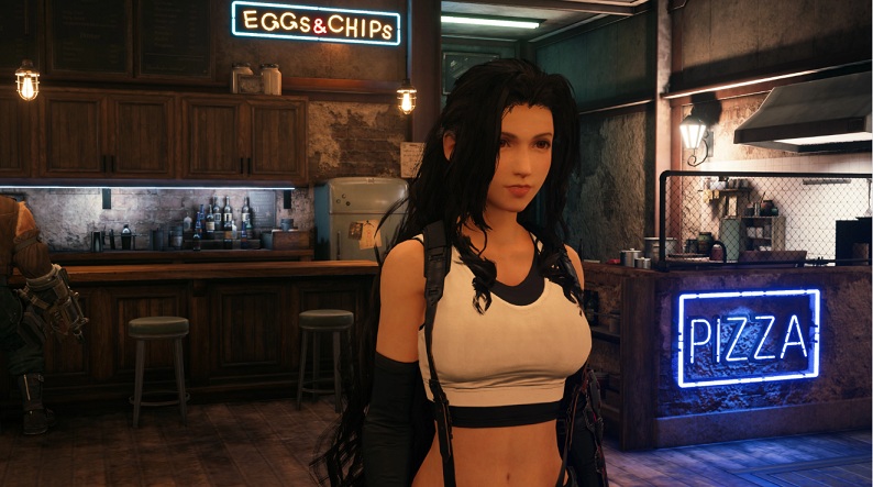 《最終幻想7：重制版》蒂法留愛麗絲發型MOD