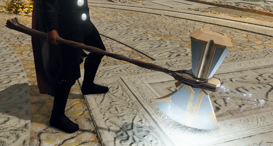 《艾爾登法環》漫威雷神風暴破壞者取代龍戟MOD