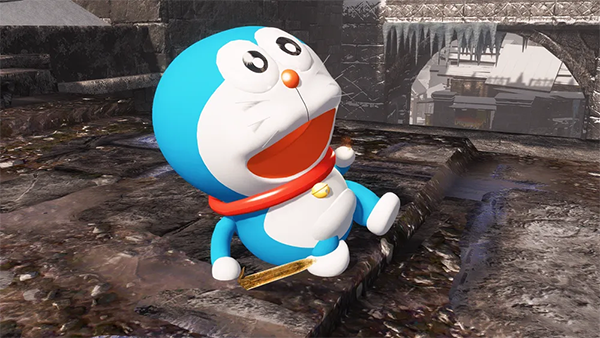 《上古卷軸5：天際重制版》哆啦A夢隨從MOD