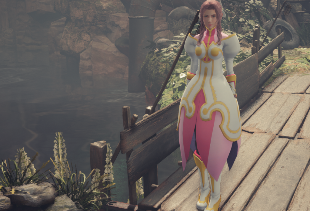 《最終幻想7：重制版》愛麗絲cos薄暮傳說愛斯蒂露MOD