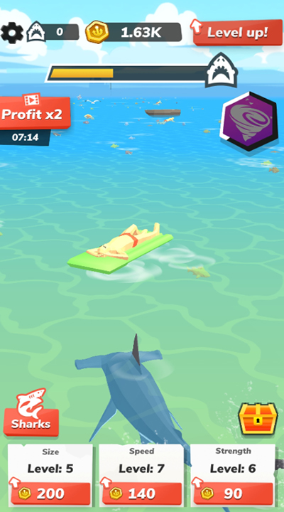 放置鯊魚世界