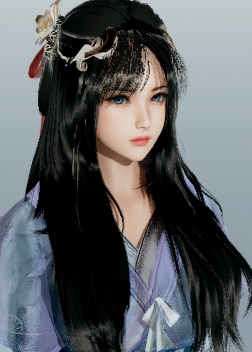 《AI少女》黑長發(fā)神社巫女MOD