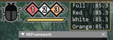 《怪物獵人：崛起》武器增益剩余時間顯示MOD