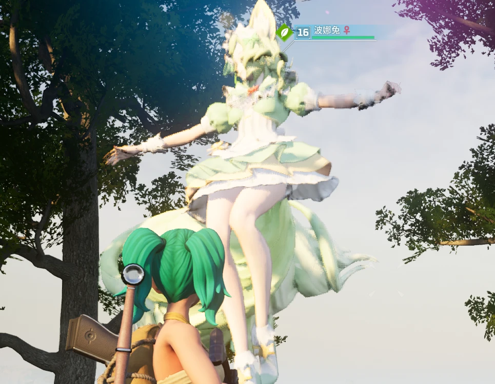 《幻獸帕魯》王者榮耀妲己替換波娜兔MOD