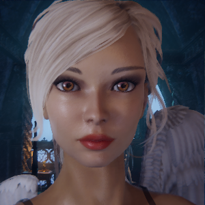 《懲戒魅魔》白毛天使加百列捏臉MOD