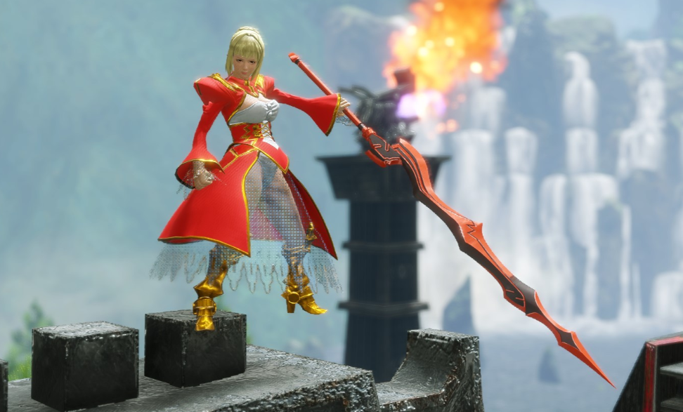 《怪物獵人崛起：曙光》FGO尼祿替換炎王龍套MOD