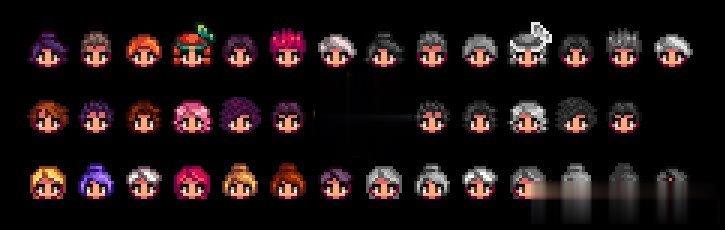 《星露谷物語》發型擴展包MOD