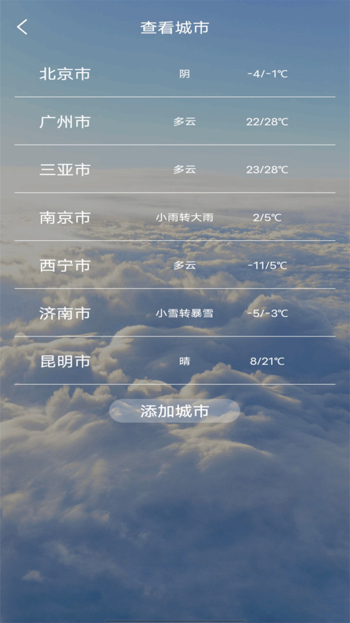 精準(zhǔn)天氣準(zhǔn)時報