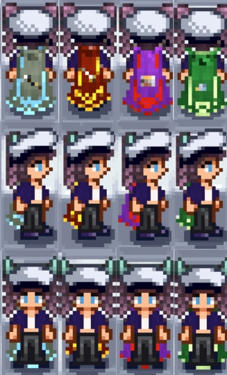 《星露谷物語》技能滿級披風MOD