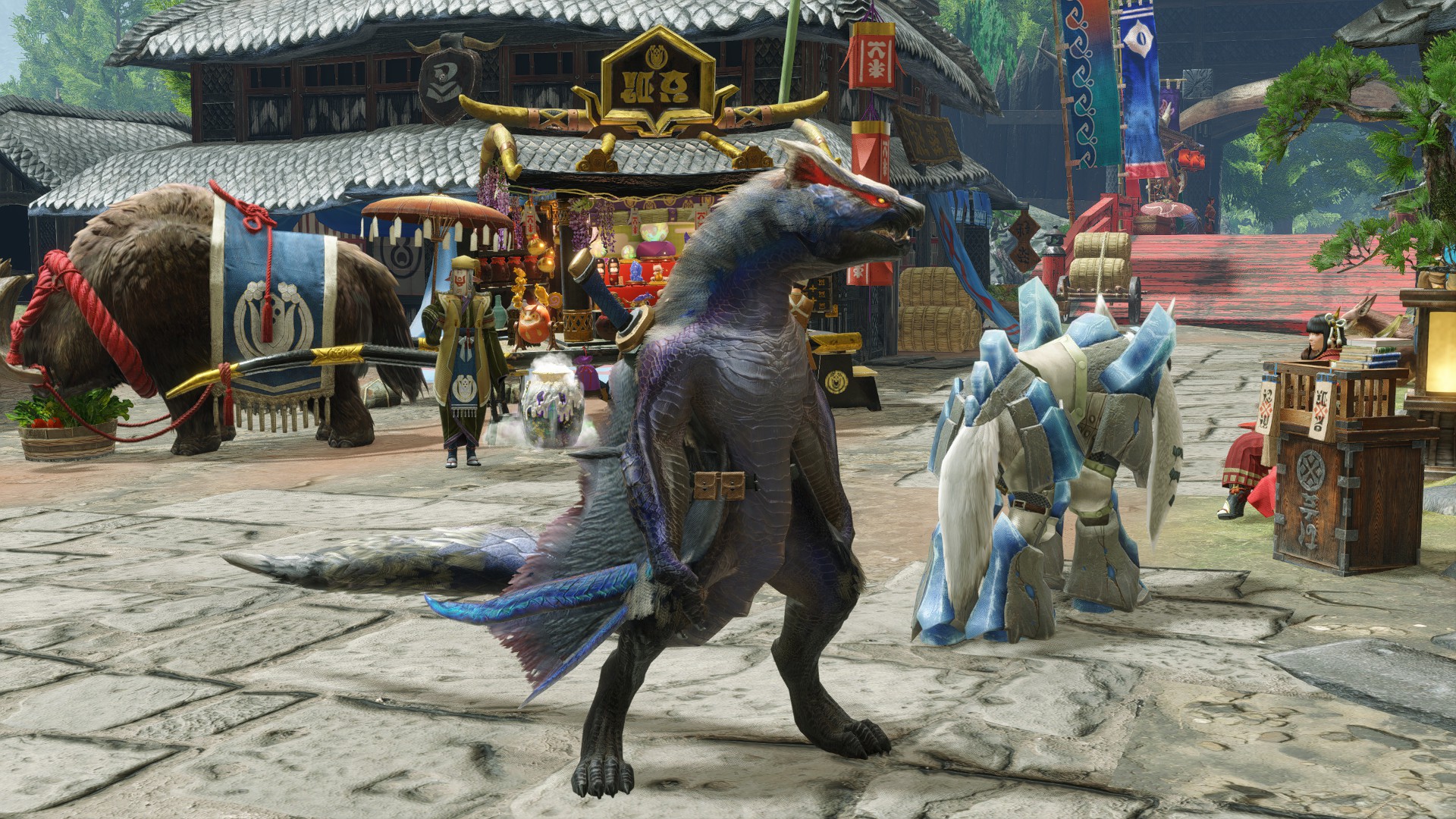 《怪物獵人：崛起》迅龍玩偶外觀MOD