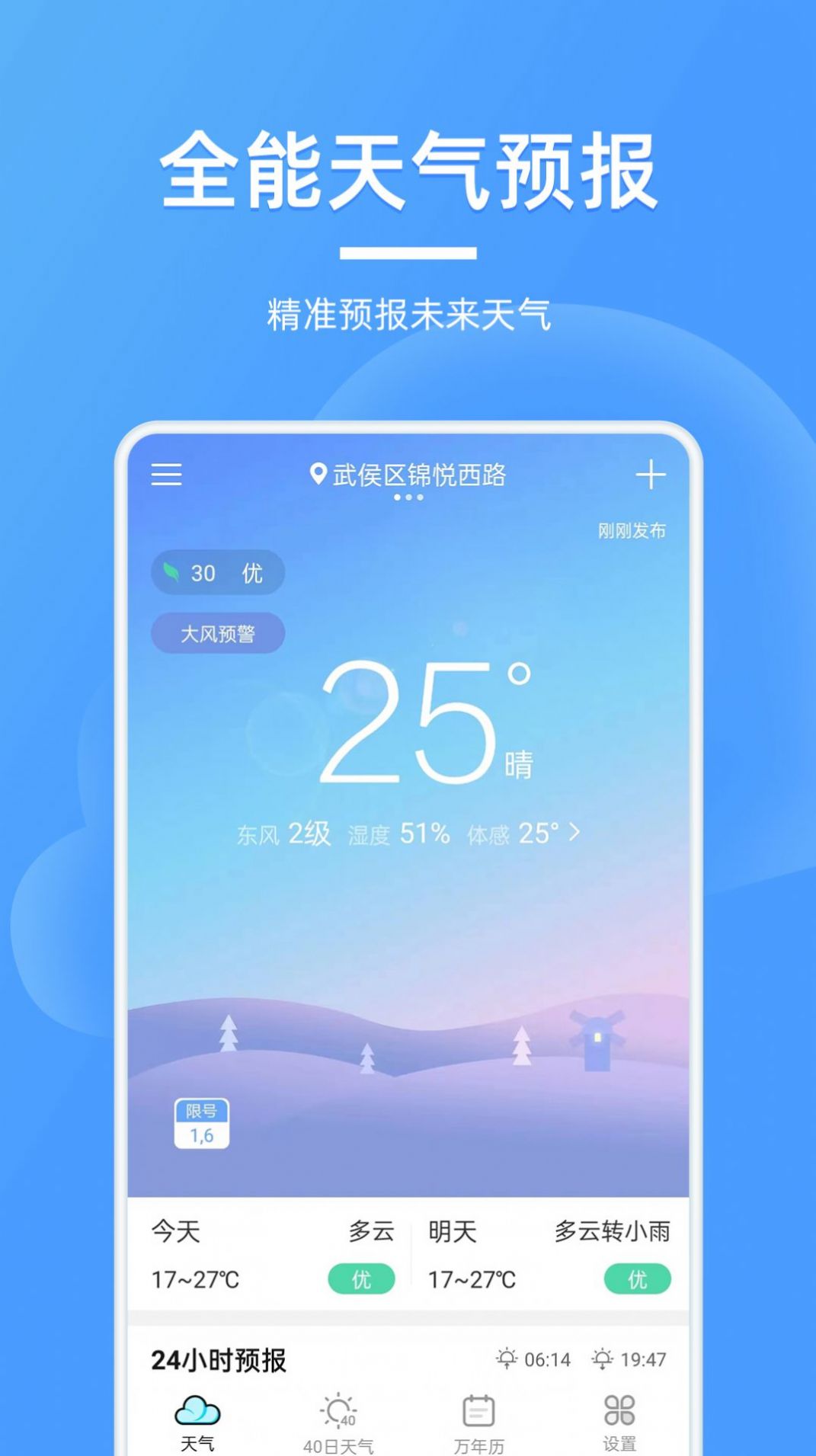 全能天氣預報