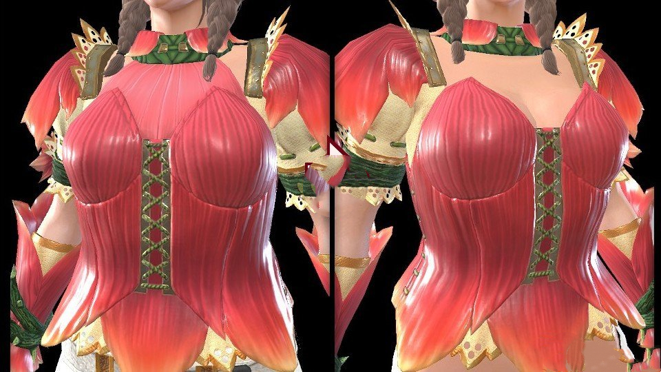 《怪物獵人：崛起》花瓣套裝外觀大修MOD