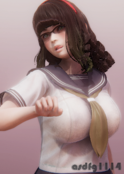 《AI少女》知性水手服眼鏡娘MOD
