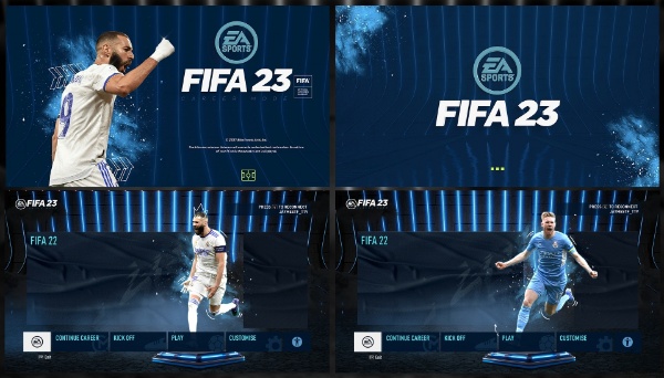 《FIFA 22》藍色炫酷主題美化補丁