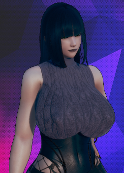 《AI少女》性感狂野哥特系暗黑御姐MOD