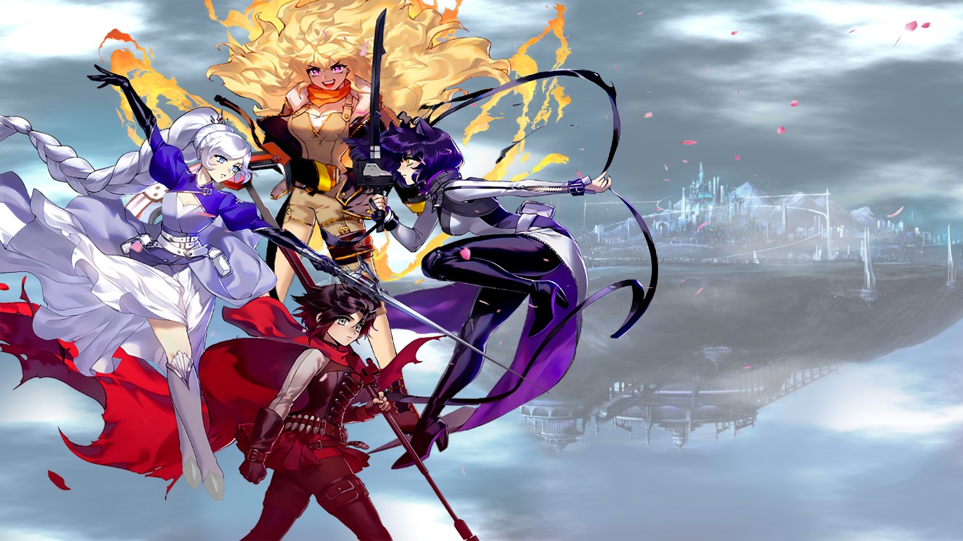 《Wallpaper Engine》RWBY主角四人組音頻響應(yīng)動(dòng)態(tài)壁紙