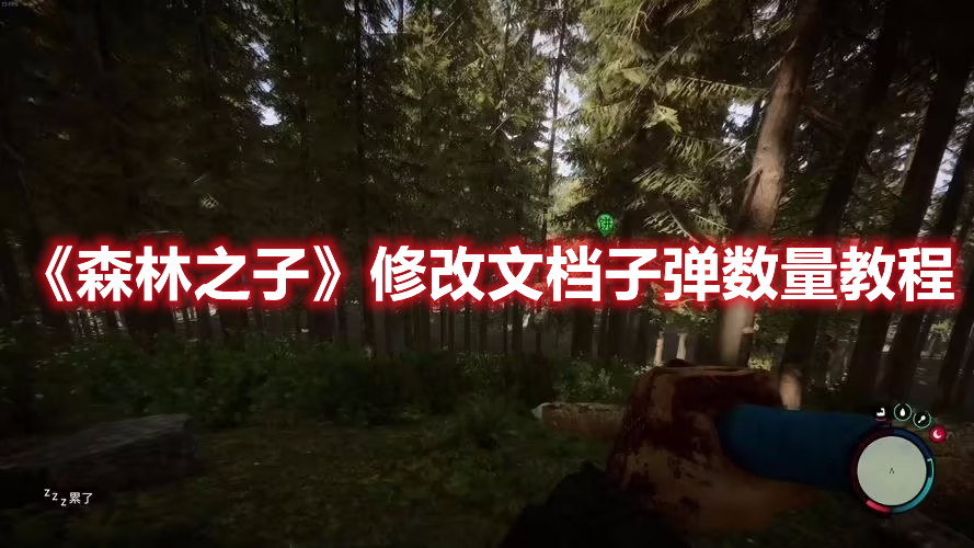 《森林之子》修改文檔子彈數量教程