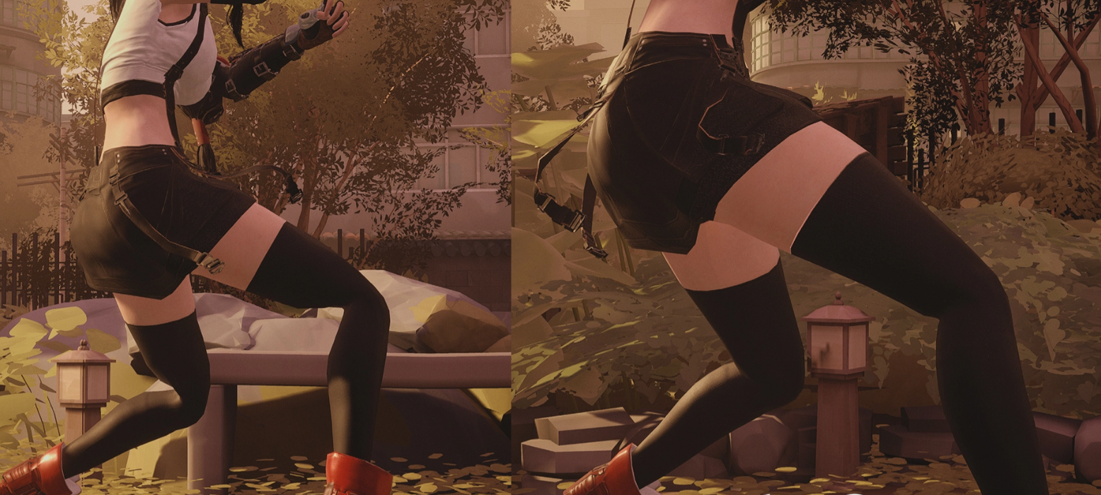 《師父》女性外觀最終幻想7蒂法重制版v1.2MOD