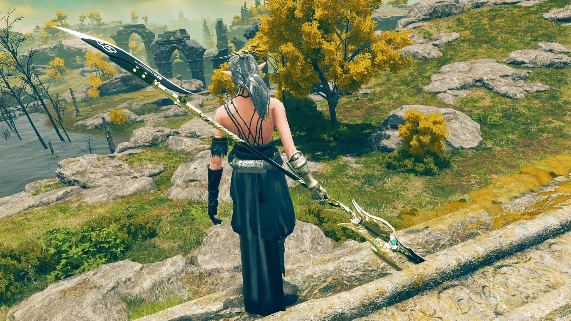 《艾爾登法環》性感風情露背精靈服飾MOD