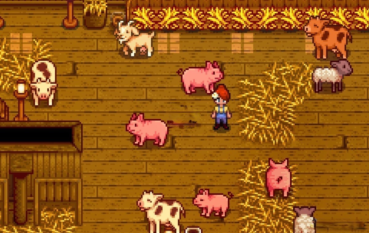 《星露谷物語》農場動物整容MOD