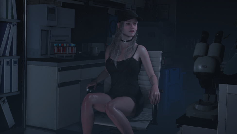 《生化危機8：村莊》蘿絲清純黑色吊帶短裙MOD[需安裝DLC]