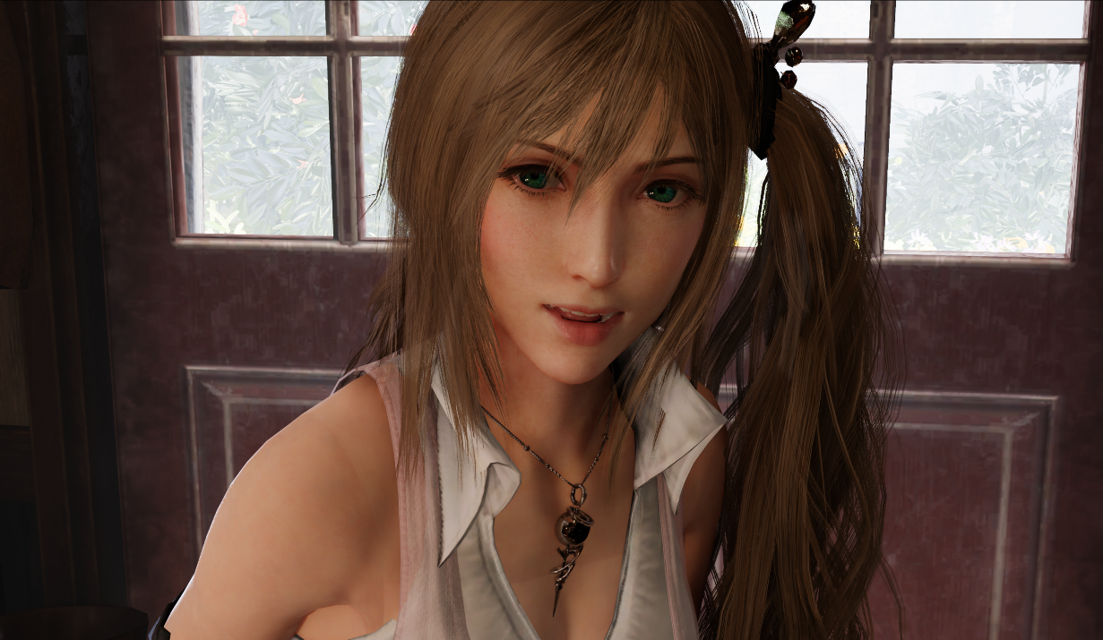 《最終幻想7：重制版》愛麗絲cos最終幻想13塞拉MOD