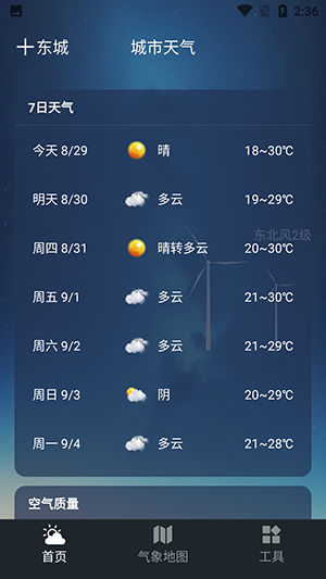 預(yù)見好天氣