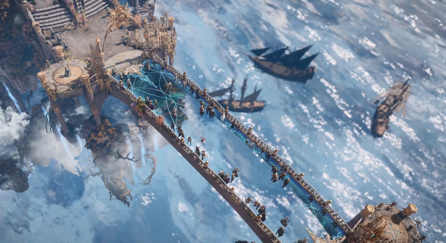 《Wallpaper Engine》失落方舟浮空光橋游戲場景動態壁紙