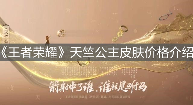 《王者榮耀》天竺公主皮膚價格介紹