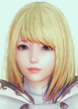 《AI少女》金色短發白色長袍女牧師MOD