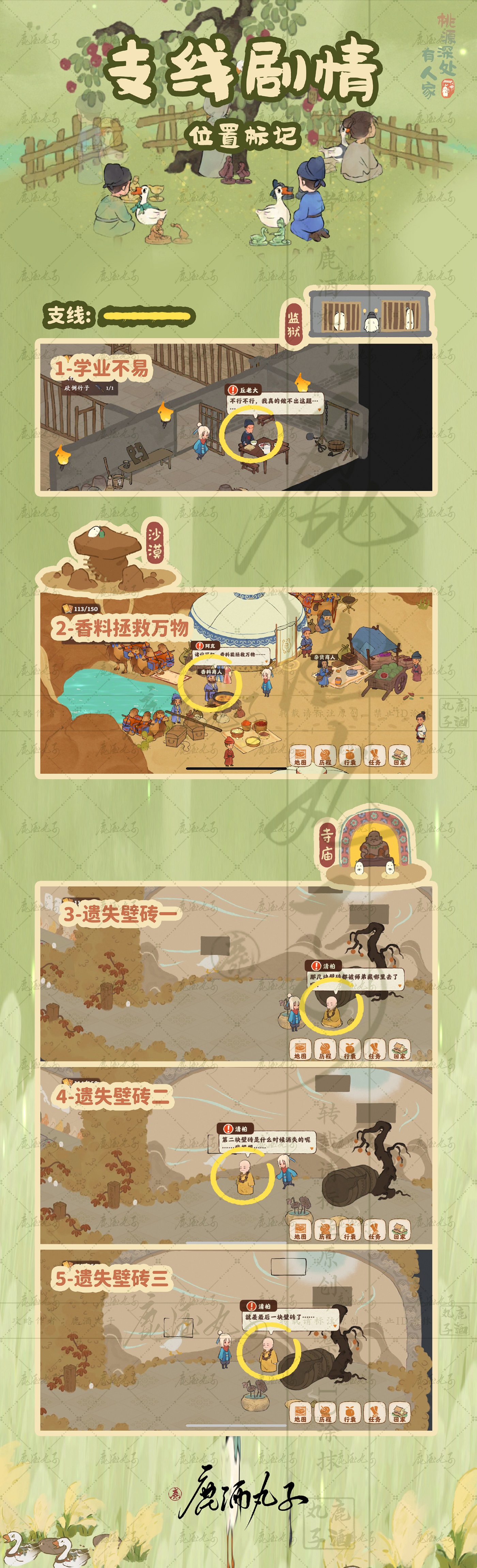 《桃源深處有人家》歧路之畔支線任務攻略