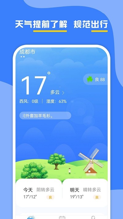 云天氣預報