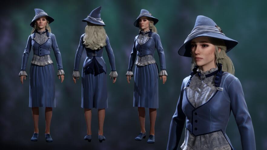 《霍格沃茨之遺》布斯巴頓魔法學校制服MOD
