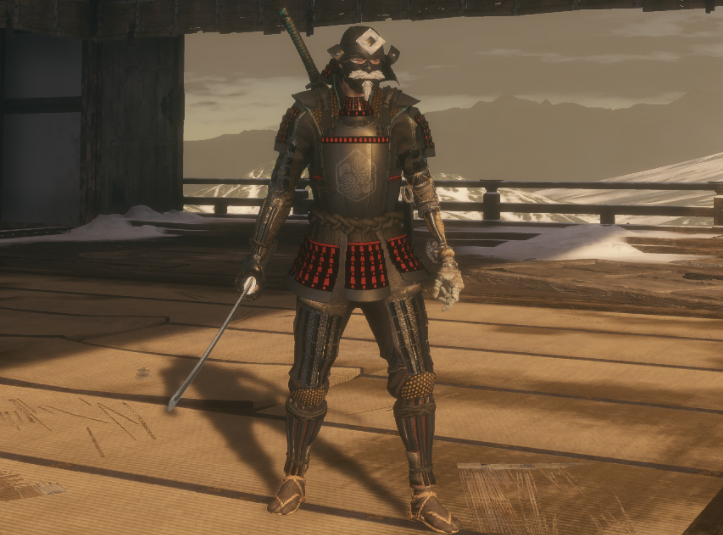 《只狼：影逝二度》主角狼獲得赤備軍戰甲MOD
