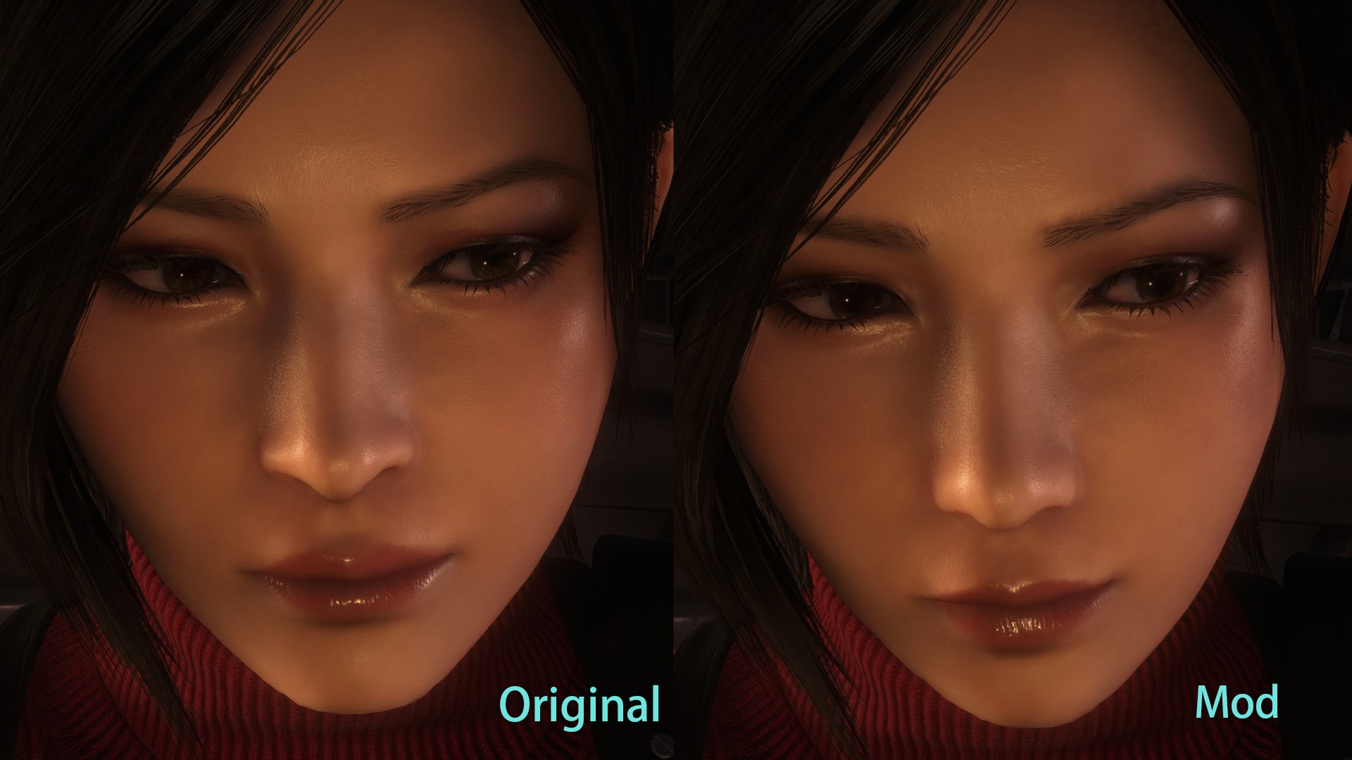 《生化危機4：重制版》更好看的艾達王頭模MOD