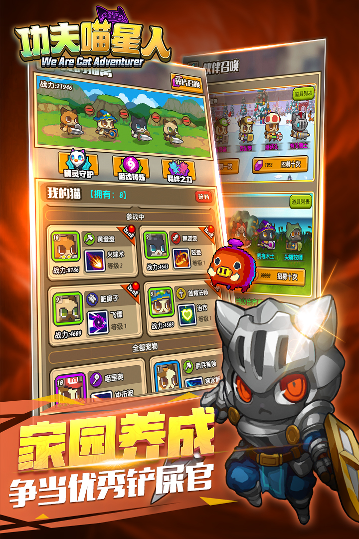 功夫喵星人测试服