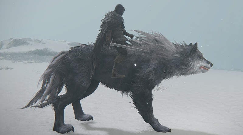 《艾爾登法環(huán)》冰原狼替換靈馬MOD