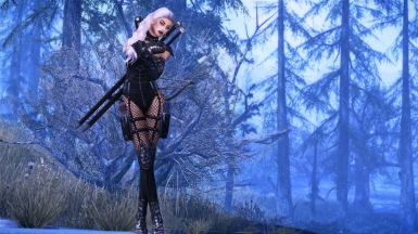 《上古卷軸5：天際重制版》性感誘人巫師護甲MOD