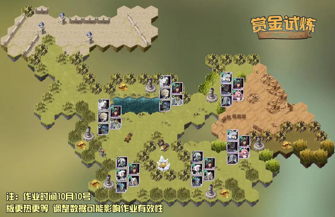 《劍與遠征》米莎卡試煉之地通關路線圖分享